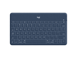 Logitech  Keys-To-Go Bluetooth Portable Keyboard - CLASSIC BLUE - RUS