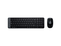 Беспроводной Комплект Клавиатура + Мышь Logitech MK220, Black 920-003169