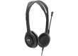 LOGITECH H111 Corded Stereo Headset - BLACK - 3.5 MM