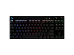 LOGITECH G PRO X TKL LIGHTSPEED Mechanical Gaming Keyboard - BLACK - US INT'L - TACTILE