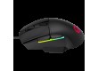 LORGAR Jetter 357, gaming mouse, Optical Gaming Mouse with 6 programmable buttons, Pixart ATG4090 sensor, DPI can be up to 8000, 30 million times key life, 1.8m PVC USB cable, Matt UV coating and RGB lights with 4 LED flowing mode, size:124.90*71.65*41.36