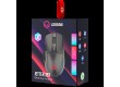 LORGAR Jetter 357, gaming mouse, Optical Gaming Mouse with 6 programmable buttons, Pixart ATG4090 sensor, DPI can be up to 8000, 30 million times key life, 1.8m PVC USB cable, Matt UV coating and RGB lights with 4 LED flowing mode, size:124.90*71.65*41.36