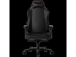 LORGAR Embrace 533, Gaming chair, PU eco-leather, 1.8 mm metal frame, multiblock mechanism, 4D armrests, 5 Star aluminium base, Class-4 gas lift, 75mm PU casters, Black