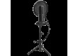 LORGAR Voicer 721, Gaming Microphone, Black, USB condenser microphone with tripod stand, pop filter, including 1 microphone, 1 Height metal tripod, 1 plastic shock mount, 1 windscreen cap, 1,2m metel type-C USB cable, 1 pop filter, 154.6x56.1mm