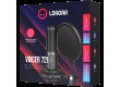 LORGAR Voicer 721, Gaming Microphone, Black, USB condenser microphone with tripod stand, pop filter, including 1 microphone, 1 Height metal tripod, 1 plastic shock mount, 1 windscreen cap, 1,2m metel type-C USB cable, 1 pop filter, 154.6x56.1mm