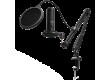 LORGAR Voicer 931, Gaming Microphone, Black, USB condenser microphone with boom arm stand, pop filter, tripod stand. including 1* microphone, 1*Boom Arm Stand with C-clamp, 1*shock mount, 1*pop filter, 1*windscreen cap, 1*2.5m type-C USB cable, 1* Extra t