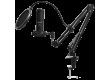 LORGAR Voicer 931, Gaming Microphone, Black, USB condenser microphone with boom arm stand, pop filter, tripod stand. including 1* microphone, 1*Boom Arm Stand with C-clamp, 1*shock mount, 1*pop filter, 1*windscreen cap, 1*2.5m type-C USB cable, 1* Extra t