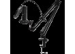 LORGAR Voicer 931, Gaming Microphone, Black, USB condenser microphone with boom arm stand, pop filter, tripod stand. including 1* microphone, 1*Boom Arm Stand with C-clamp, 1*shock mount, 1*pop filter, 1*windscreen cap, 1*2.5m type-C USB cable, 1* Extra t