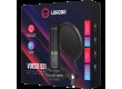 LORGAR Voicer 931, Gaming Microphone, Black, USB condenser microphone with boom arm stand, pop filter, tripod stand. including 1* microphone, 1*Boom Arm Stand with C-clamp, 1*shock mount, 1*pop filter, 1*windscreen cap, 1*2.5m type-C USB cable, 1* Extra t