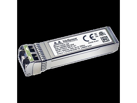 Оптический модуль Mellanox MFM1T02A-SR optical module, ETH 10GbE, 10Gb/s, SFP+, LC-LC, 850nm, SR up to 300m