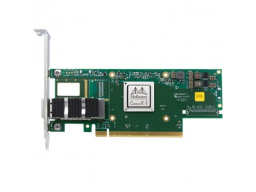 Mellanox ConnectX-6 VPI adapter card, HDR IB (200Gb/s) and 200GbE, single-port QSFP56, PCIe4.0 x16, tall bracket, single pack