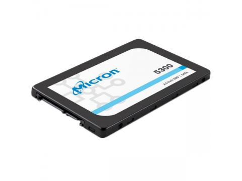 MICRON 5300 PRO 480GB Enterprise SSD, 2.5” 7mm, SATA 6 Gb/s, Read/Write: 540 / 410 MB/s, Random Read/Write IOPS 85K/36K