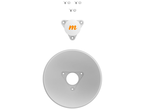 Mimosa 4.9-6.4 GHz Modular Twist-on Antenna, 250mm Dish for C5x only, 20 dBi gain - Contains 2 Antenna Assemblies, 100-00088