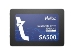 Твердотельный накопитель SSD 1Tb, SATA 6 Gb/s, Netac SA500, 2.5", 3D TLC, 530R/475W