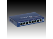 Netgear ProSafe Gigabit Ethernet Switch,  8 x 10/100/1000 RJ45 ports, Desktop