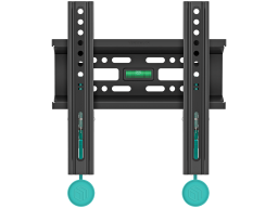 ONKRON Fixed TV Wall Mount for 17 to 43-inch Flat Panel TVs Digital Panels 30 kg, Black