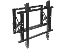 ONKRON Professional Wall Mount Solution for Video Walls Pop Out System 50''-70'', Black