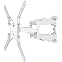 ONKRON Monitor desk mount for 37” – 70 Inch LCD LED OLED Screens, White