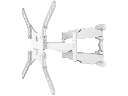 ONKRON Monitor desk mount for 37” – 70 Inch LCD LED OLED Screens, White