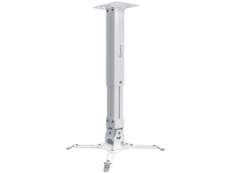 ONKRON Projector Mount Ceiling Adjustable Bracket up to 22 lbs Projectors, White