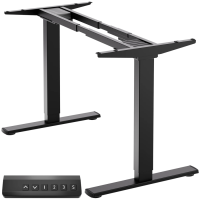 ONKRON Motorized Under Desk with Height Adjustment up to 100 kg, Black