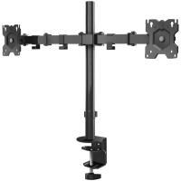 ONKRON Dual Monitor Stand for 13''-32'' Screens up to 8 kg, Black