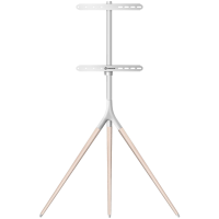 ONKRON Tripod Easel TV Stand for 32” – 65 Inch LED LCD OLED Screens up to 35 kg, White