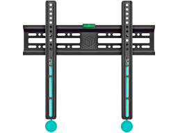 ONKRON Fixed TV Wall Mount for 32 to 65-inch Flat Panel TVs Digital Panels 50 kg, Black