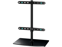 ONKRON Universal Swivel Table Top TV Stand for 32''-75'' TVs up to 35 kg, Black