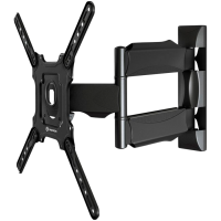 ONKRON TV Wall Mount for 32-65” LED LCD Plasma Flat Screen Curved TVs up to 35 kg, Black