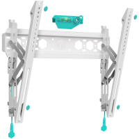 ONKRON Tilting TV Wall Mount for 35 to 65-inch Flat Panel TVs Digital Panels 60 kg TM5 White