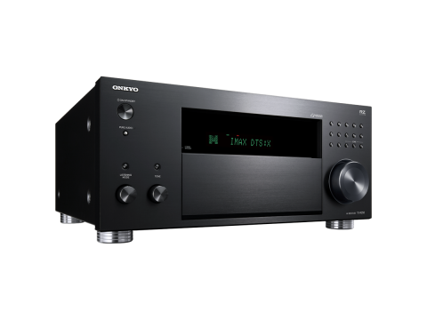 Onkyo TX-RZ50 9.2 -Channel AV Receiver, 180 W/Ch / 6 ohms, Dirac Live, THX® Certified, DTS:X, 8K/4K Ultra HD, Works with Sonos, Black