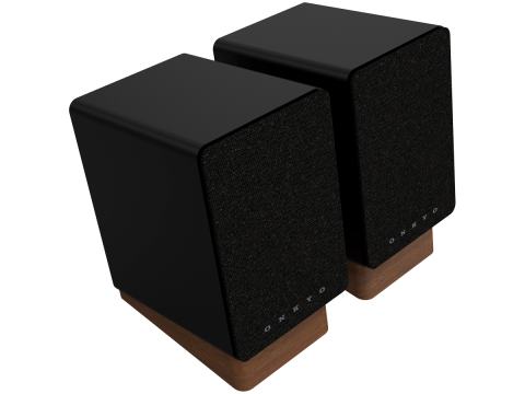 Onkyo Creator Series GX-10DB Powered Speakers, Black, pair