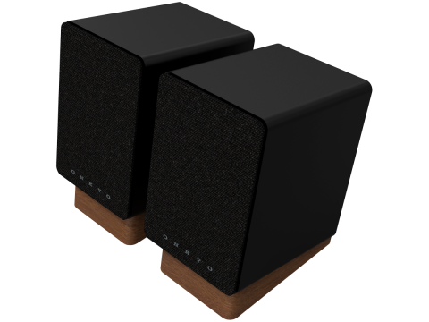 Onkyo Creator Series GX-10DB Powered Speakers, Black, pair