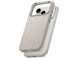 CARE by PanzerGlass FLOW Case Vanilla w. Haptic Button & MagSafe iPhone 17 Pro