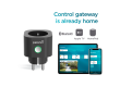 Интеллектуальная розетка Power Link (черная)