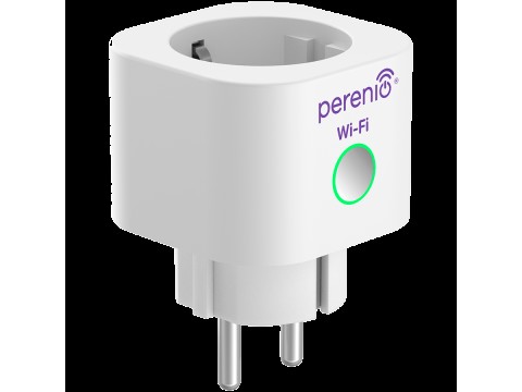 Smart Power Plug is a device to control remotely via Wi-Fi connected through it load, measure its power and monitor electrical energy consumption. White color, multi language version.
