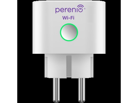 Smart Power Plug is a device to control remotely via Wi-Fi connected through it load, measure its power and monitor electrical energy consumption. White color, multi language version.