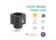 Интеллектуальная розетка Power Link (черная)
