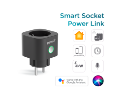 Интеллектуальная розетка Power Link (черная)