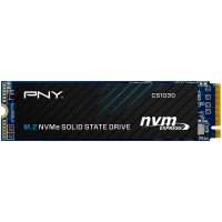 PNY CS1030 500GB SSD, M.2 NVMe, PCIe Gen3 x4, Read/Write: 2000 / 1100 MB/s