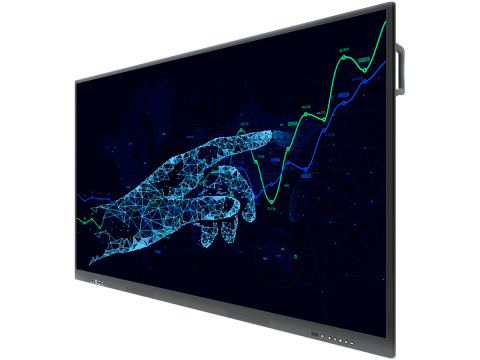 Prestigio Solutions MultiBoard (Monoblock) 65" Light Series: UHD: 3840x2160, OS: Android 8.0, PC: ARM Cortex Dual Core A73+A53 / 3GB RAM / 32GB eMMC, IR MultiTouch 20 TP, 7 writing pens, Wall Mount kit