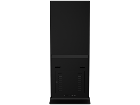 Indoor Vertical Totem 55inch,LCD350cd per square without glass, 4K(2160x3840), 10pointsIRTouch, RK3399B(Android11) CPU:Hexacore, 2xCortexA72, 4xCortexA53,1.8GHz, RAM4GB,ROM64GB,Speaker 10Wx2,HDMI connector