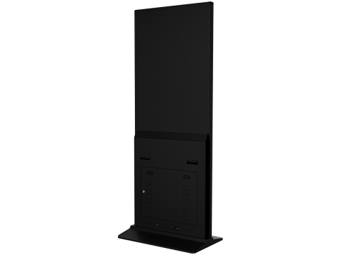 Indoor Vertical Totem 55inch,LCD350cd per square without glass, 4K(2160x3840), 10pointsIRTouch, RK3399B(Android11) CPU:Hexacore, 2xCortexA72, 4xCortexA53,1.8GHz, RAM4GB,ROM64GB,Speaker 10Wx2,HDMI connector