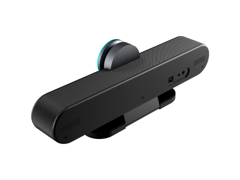 Prestigio Solutions Video Conferencing Collaboration Bar Gamma: 4K UHD, 8.5MP, 6 mic, 6m (Range), 2 x 5W, Connection via USB Type-B