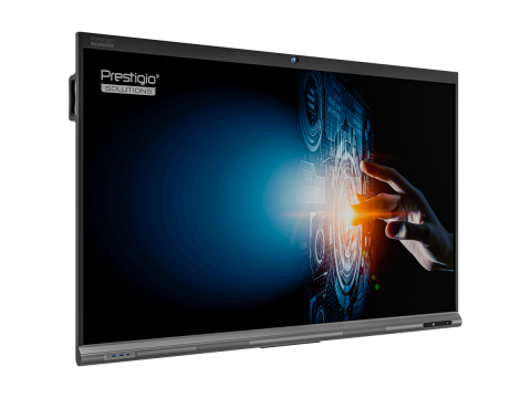 PRESTIGIO SOLUTIONS Multiboard 110" Light+ Series UHD 4K, Android 13, Dual Wi-Fi, 20TP, NFC, Camera, Touch Pen