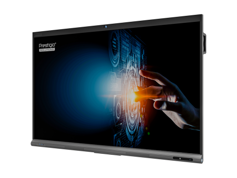 PRESTIGIO SOLUTIONS Multiboard 98" Light+ Series UHD 4K, Android 11, Dual Wi-Fi, 40TP, NFC, Camera, touch pen