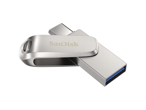 SanDisk Ultra Dual Drive Luxe USB Type-C 128GB - 150MB/s, USB 3.1 Gen 1