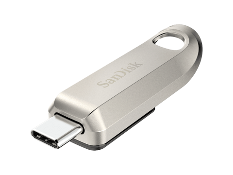 SanDisk Ultra Luxe USB Type-C Flash Drive 128GB USB 3.2 Gen 1 Performance with a Premium Metal Design