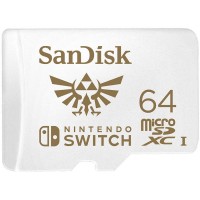 SanDisk microSDXC card for Nintendo Switch 64GB, up to 100MB/s Read, 60MB/s Write, U3, C10, A1, UHS-1; EAN:619659171537